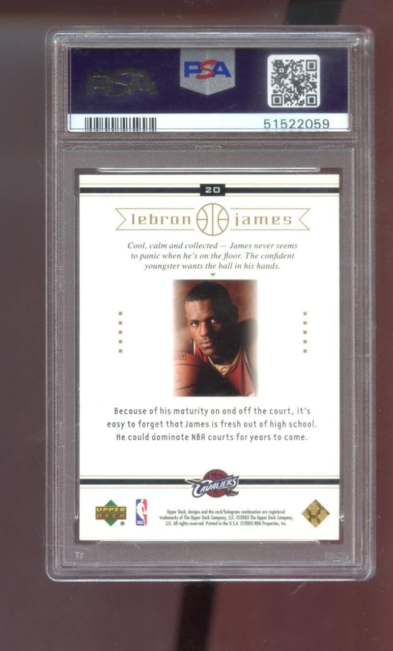Amazon.com: 2003-04 Upper Deck Box Set #20 Lebron James ROOKIE RC